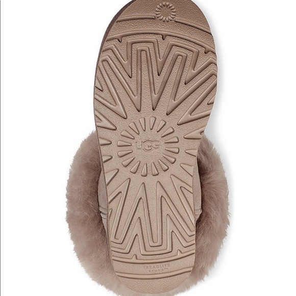 Ugg mini fluff collar boot Clearance